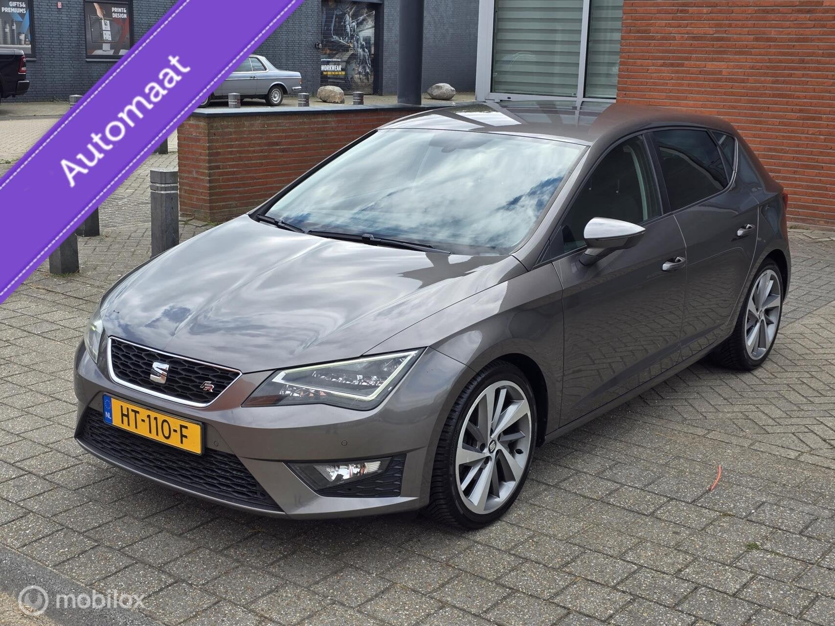 Seat Leon1.4EcoTSI FR Connect✅️DSG✅️A.CAMERA✅️AP, Auto's, Parkeersensor, Gebruikt, Euro 6, 4 cilinders