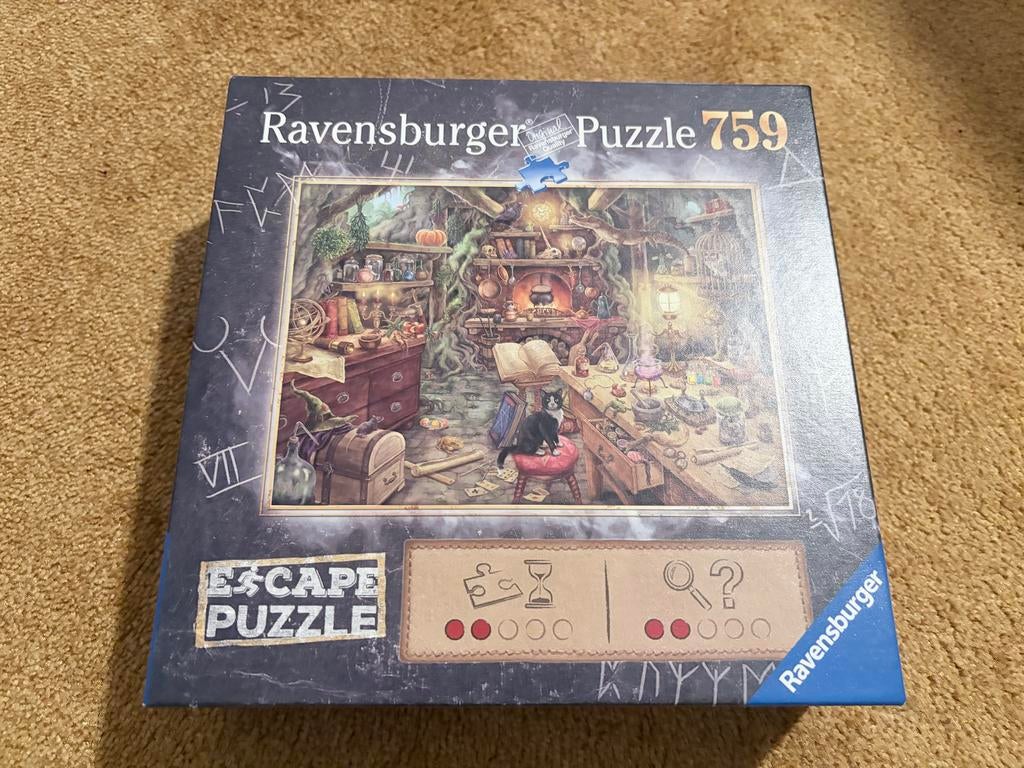 Ravensburger Escape Puzzle 759 stukjes, Ophalen, 500 t/m 1500 stukjes, Gebruikt, Legpuzzel