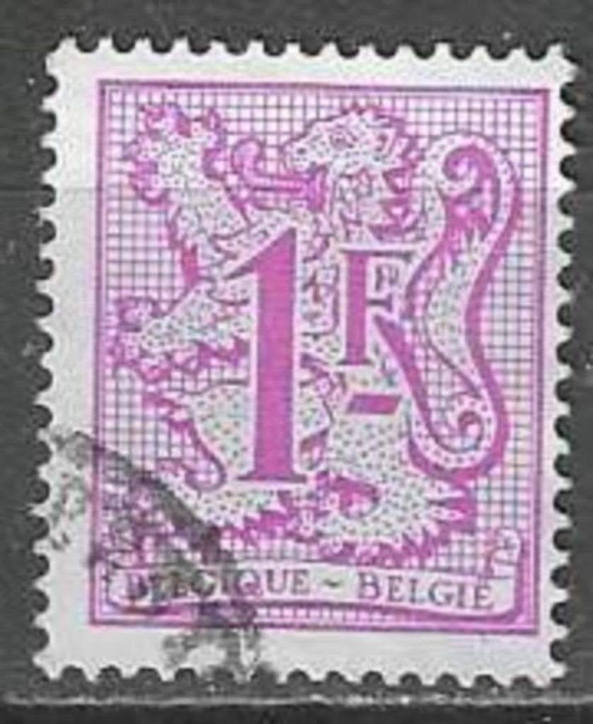 Belgie 1977 - Yvert 1844/OBP 1850 - Heraldieke leeuw (ST), Verzenden, Gestempeld