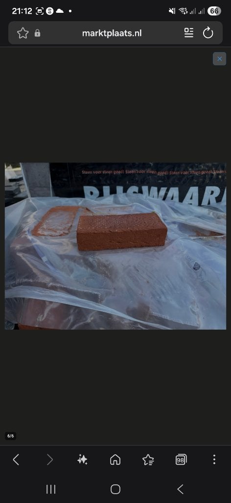 Bakstenen Mangaan en Montana, Ophalen, Nieuw, Bakstenen