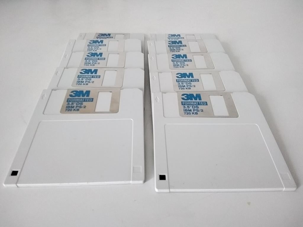 10 stuks 720kb diskettes, Ophalen of Verzenden