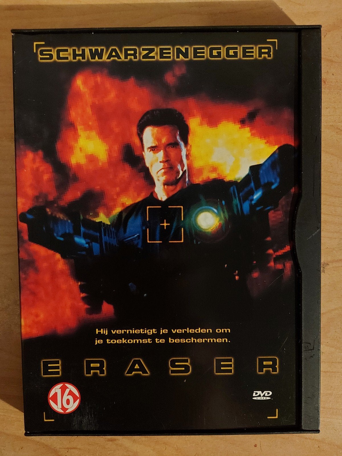 Eraser - 1996 Arnold Schwarzenegger, Cd's en Dvd's, Alle leeftijden, Ophalen of Verzenden, Zo goed als nieuw