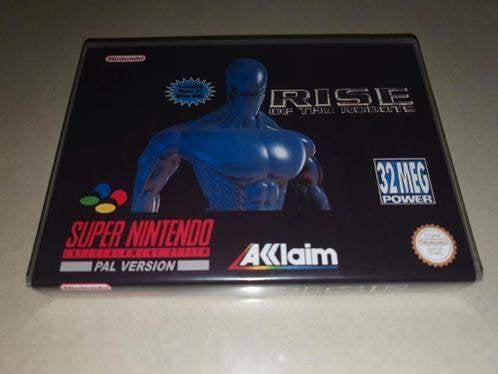 Rise of the Robots SNES Game Case, Avontuur en Actie, Verzenden, 1 speler, Zo goed als nieuw