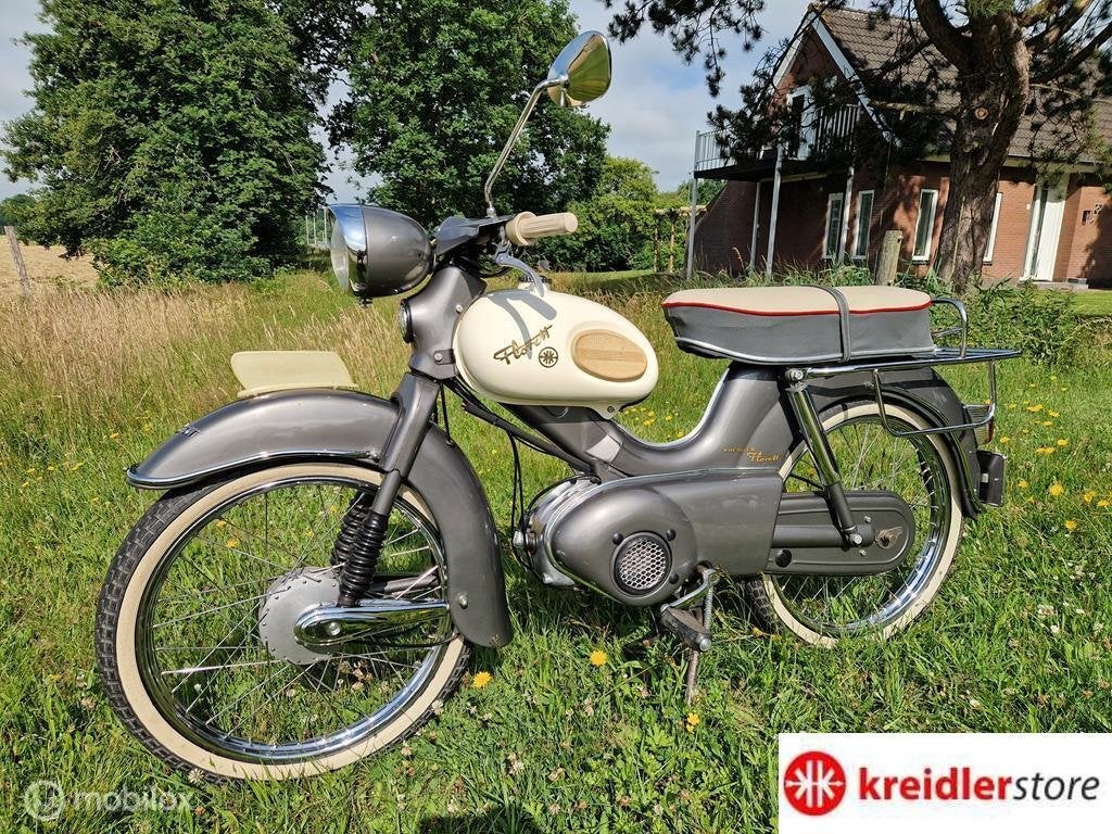 Kreidler Eitank bouwjaar 1965 met bromfiets kenteken Nieuwst, Fietsen en Brommers, Brommers | Kreidler, Gebruikt, Overige modellen