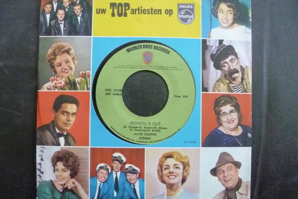 alice cooper - school's out, Overige genres, 7 inch, Single, Ophalen of Verzenden