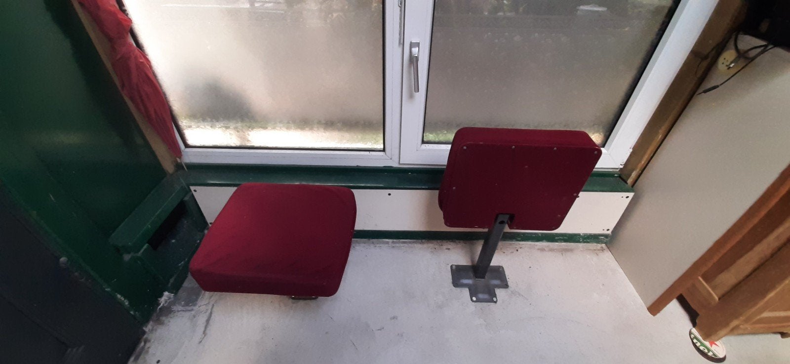 ouderwetse bioscoop opklapstoeltjes 6 stuks, Antiek en Kunst, Ophalen