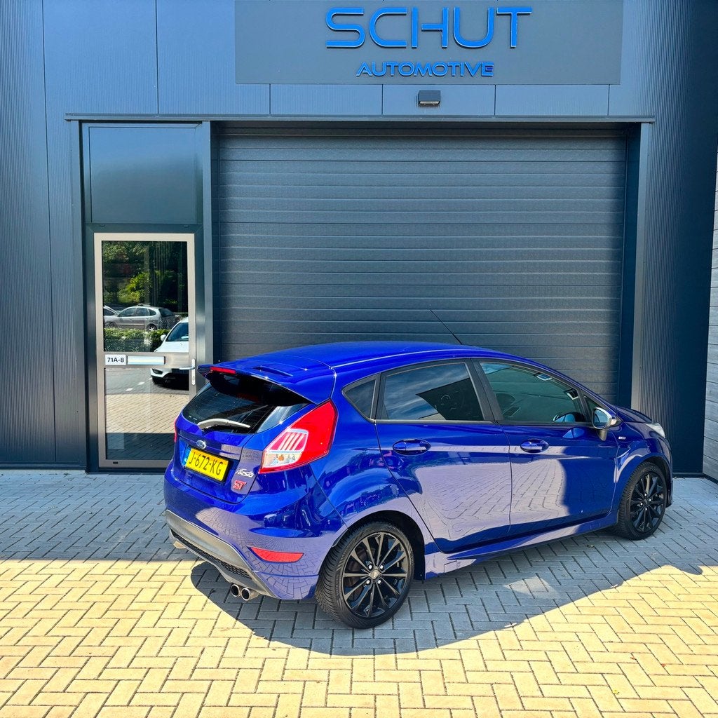 Ford Fiesta 100pk ST-LINE 5DRS | AIRCO | CRUISE CONTROL | D-, Blauw, 23 km/l, Bedrijf, Handgeschakeld