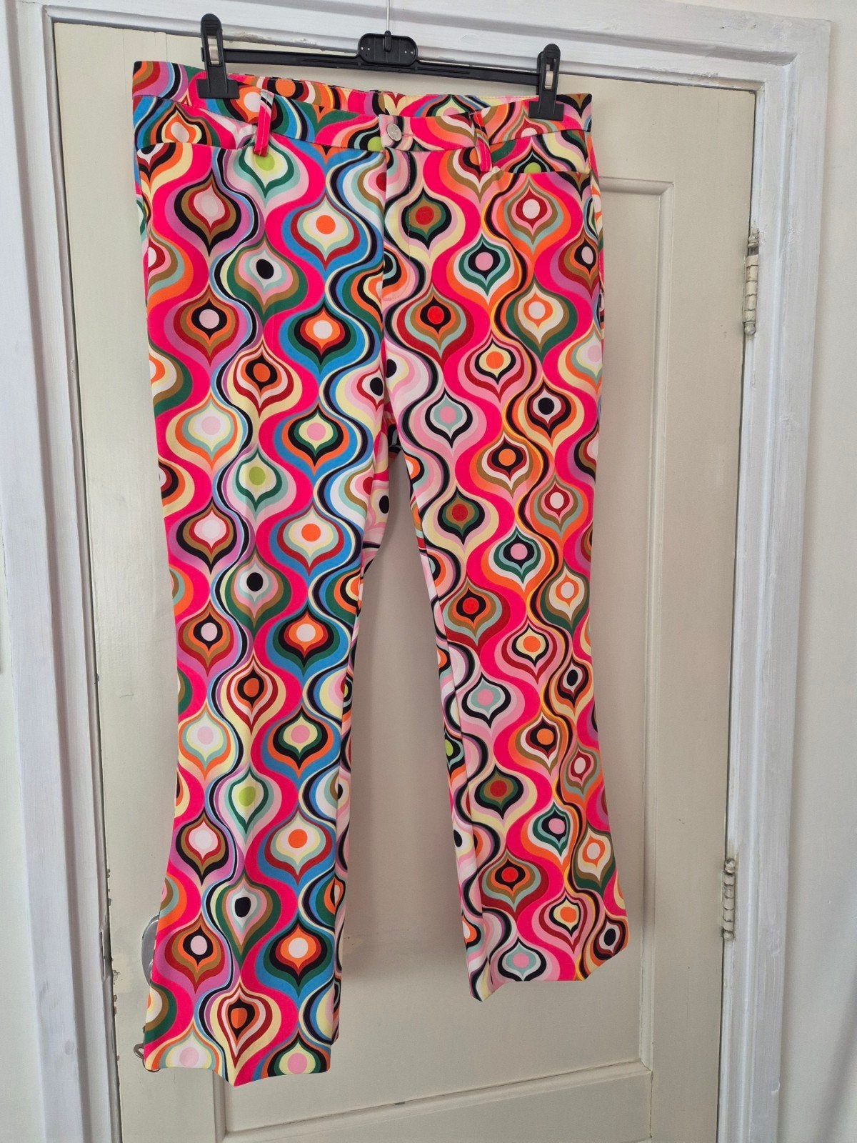 Mac Aida Kick broek met Retro print maat 42. fantastische br, Maat 42/44 (L), Mac, Ophalen of Verzenden, Zo goed als nieuw