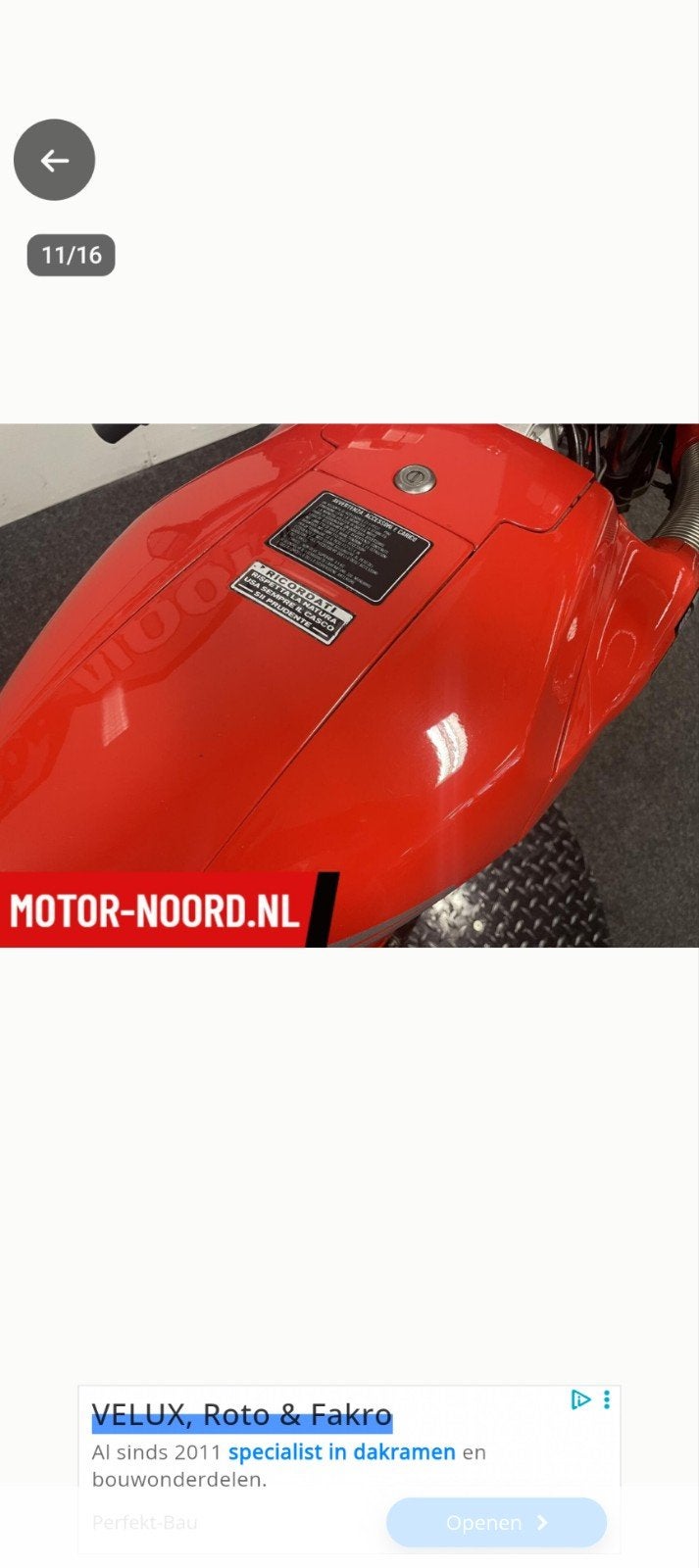 Honda nsr 125 tank afdekking, Motoren, Ophalen