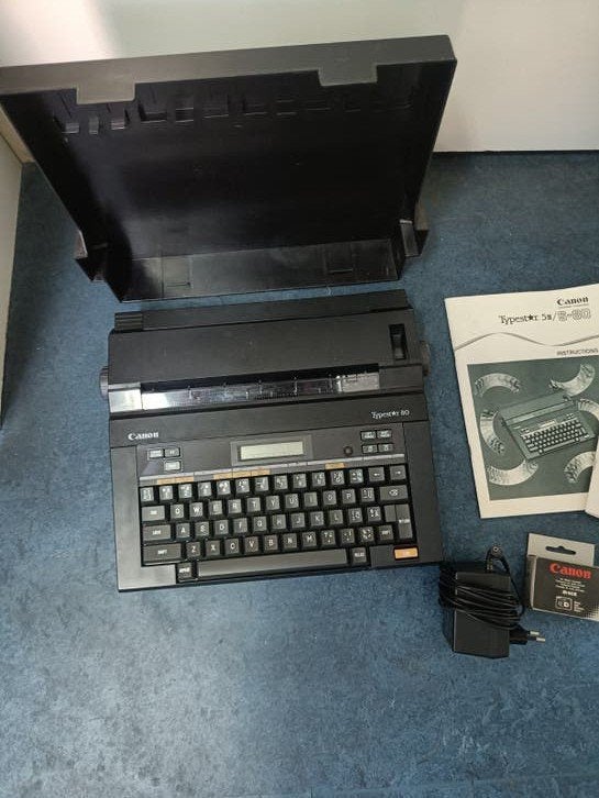 Canon Typestar typemachine S-80 electronisch, Diversen, Typemachines, Ophalen of Verzenden
