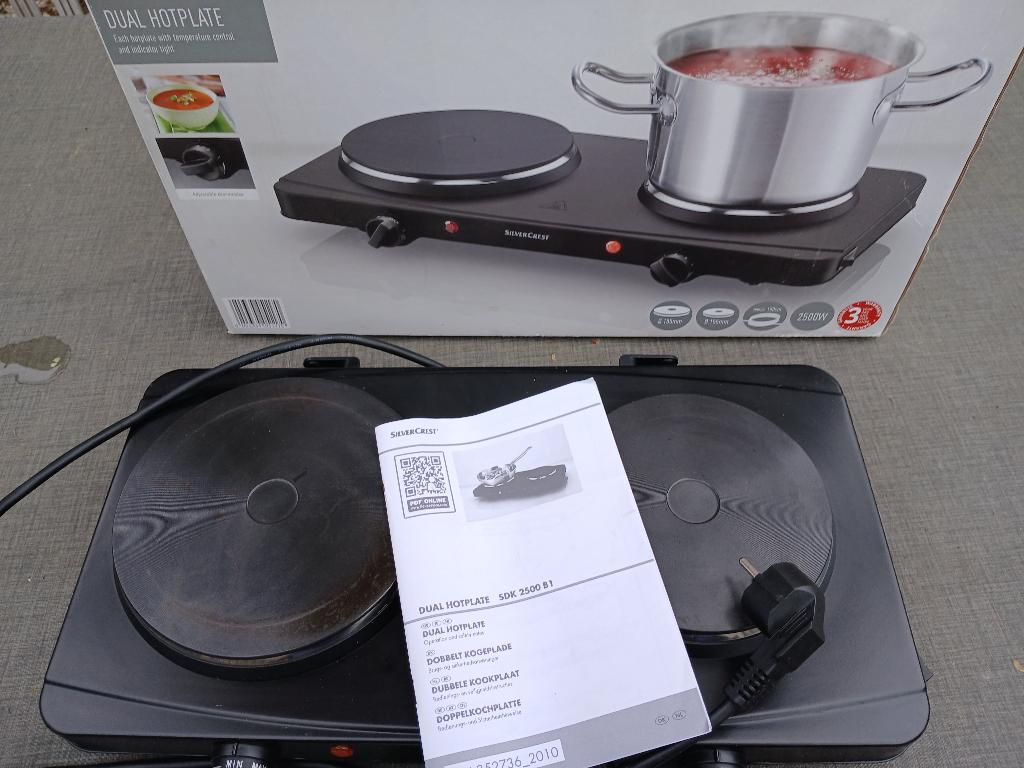 Silvercrest Dual Hotplate, Ophalen, Gebruikt