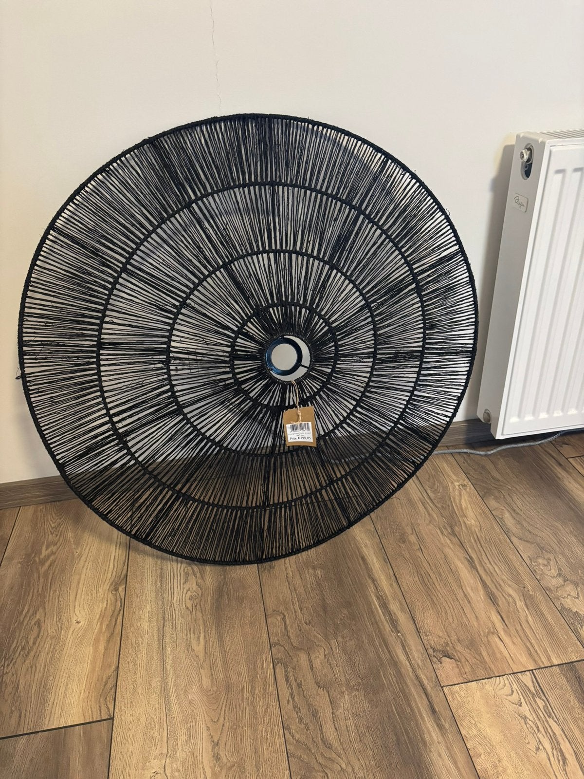 Loods5 hanglamp, Huis en Inrichting, Ophalen, 80 cm, Zwart, Rond