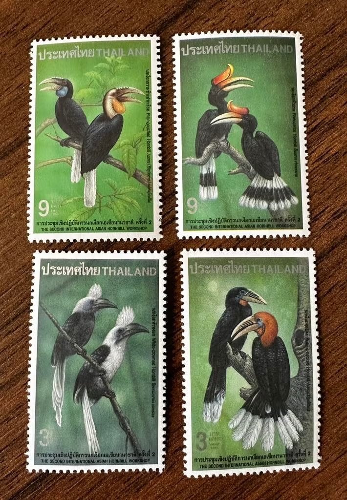 Thailand 1996 Vogels Neushoornvogel Postfris, Postzegels en Munten, Ophalen of Verzenden, Postfris