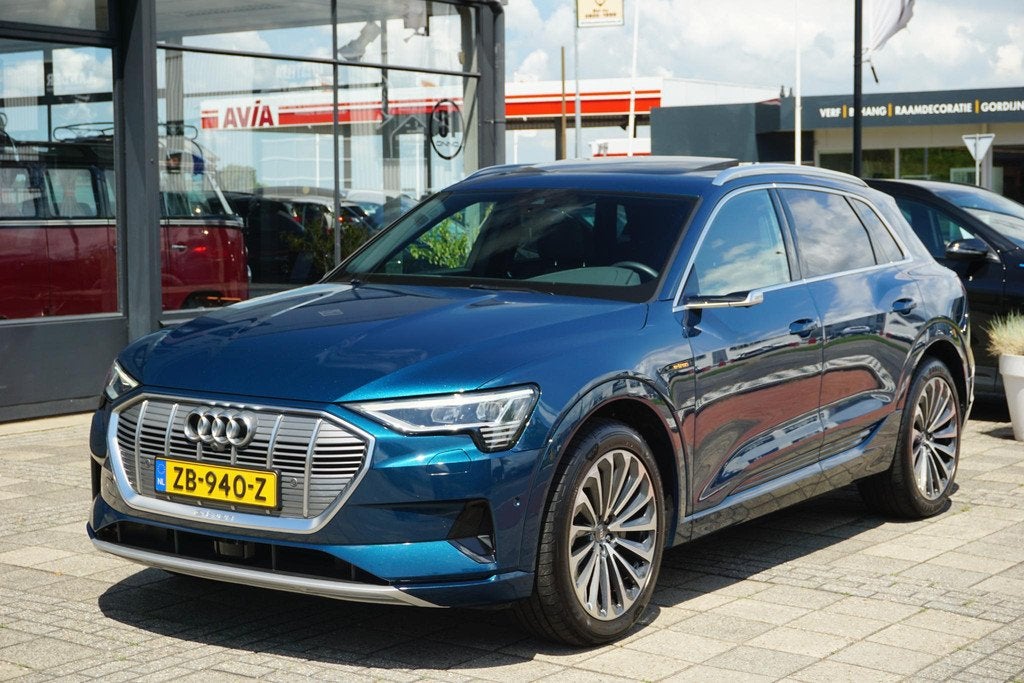 Audi e-tron e-tron 55 quattro advanced Pro Line S 95 kWh | 9, Auto's, Audi, Automaat, 131 €/maand, Huisgarantie, 95 kWh
