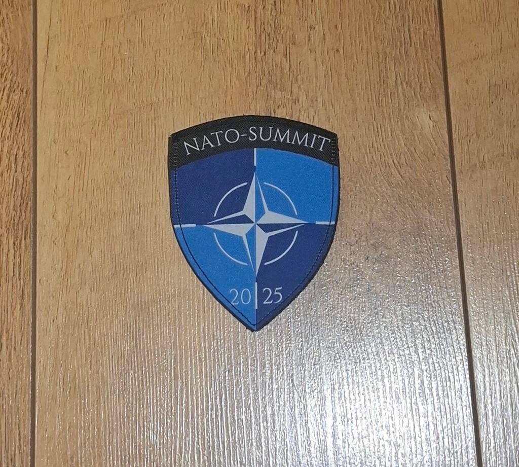 NATO-SUMMIT 2025 patch, Verzamelen, Ophalen of Verzenden, Nieuw