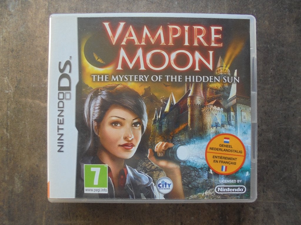 Vampire Moon voor DS (zie foto's), Spelcomputers en Games, Puzzel en Educatief, Gebruikt, 1 speler, Ophalen of Verzenden