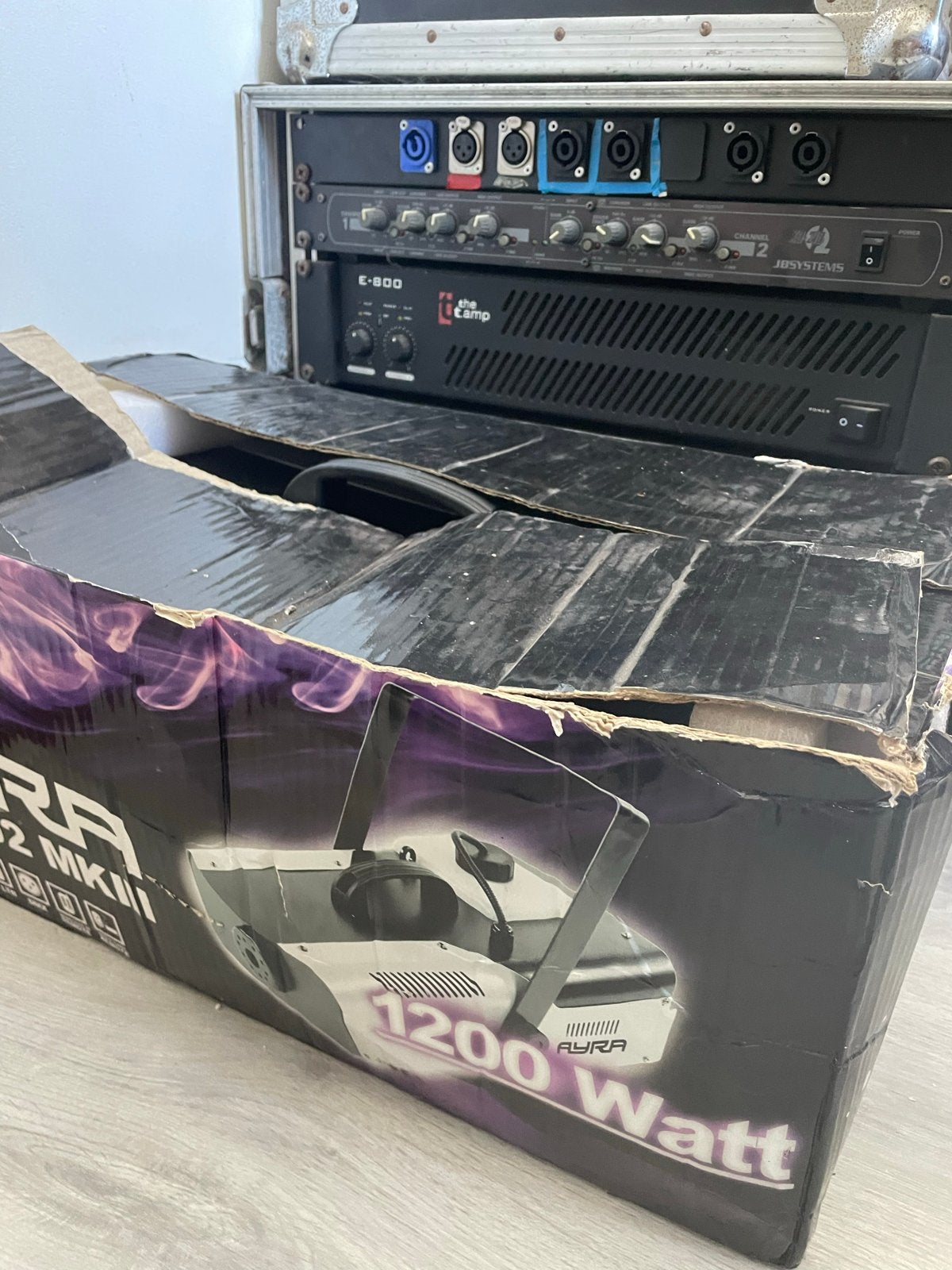 Ayra Rookmachine 1200 Watt (zonder rookvloeistof), Muziek en Instrumenten, Licht en Laser, Ophalen of Verzenden, Gebruikt, Rookmachine
