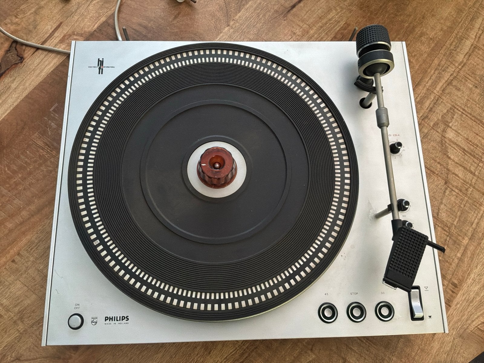 Philips Platenspeler - Vintage Audio, Ophalen, Gebruikt, Platenspeler, Philips