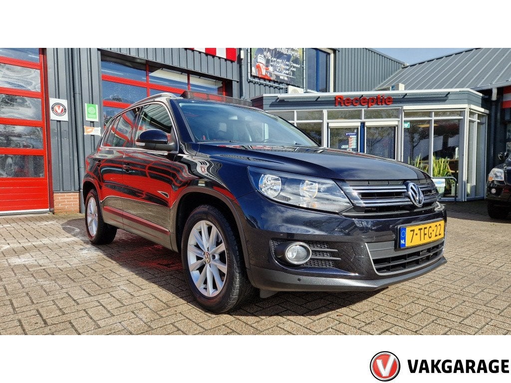 Volkswagen Tiguan 1.4 TSI Sport&Style (bj 2014), Auto's, Voorwielaandrijving, Euro 5, 15 km/l, Gebruikt