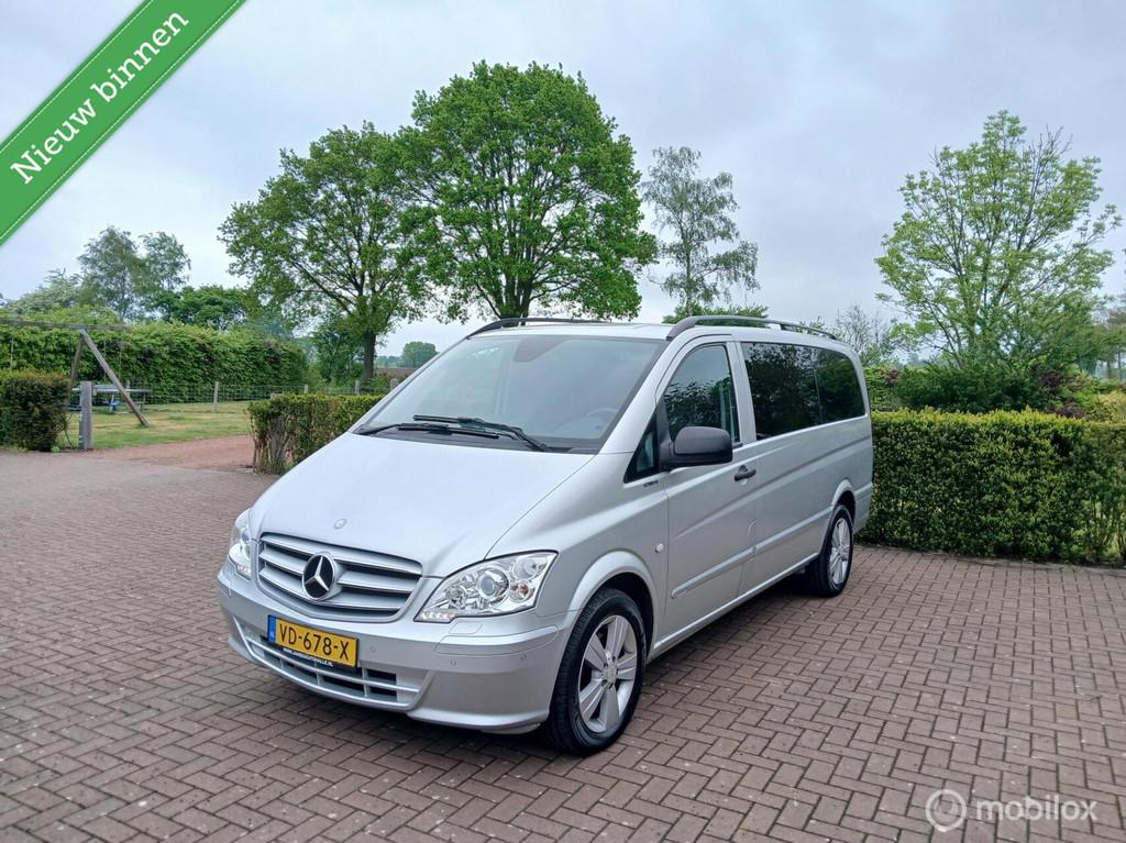 Mercedes Vito V6 122 CDI 320 Dubbel Cabine, Marge! Topstaat!, Automaat, Euro 5, Gebruikt, 2500 kg