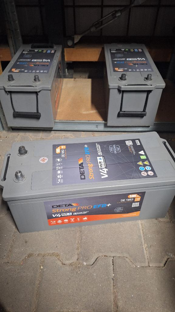 Auto boot camper vrachtwagen Battery Deta De1853 accu, Ophalen, Gebruikt, ., .