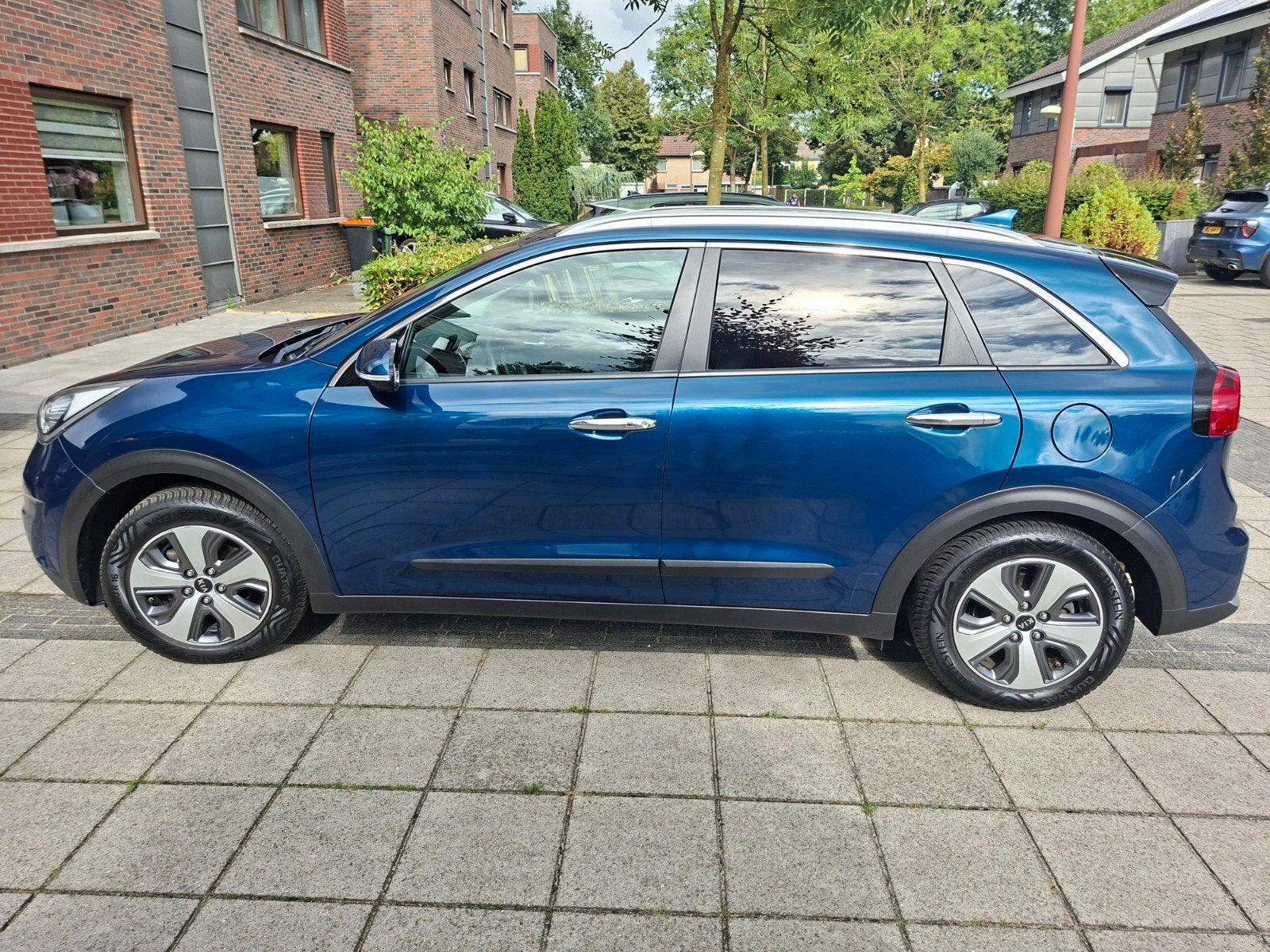Kia Niro 1.6 Hybrid/Benzine 2018 Blauw automaat, 1580 cc, Blauw, 1390 kg, SUV of Terreinwagen