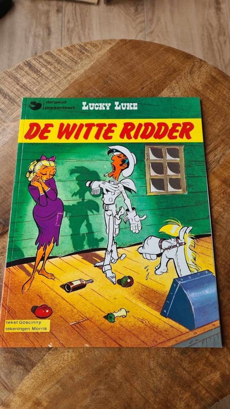 Lucky Luke De witte Ridder speciale uitgave 1975, Boeken, Eén stripboek, Nieuw, Ophalen of Verzenden, Morris & Goscinny