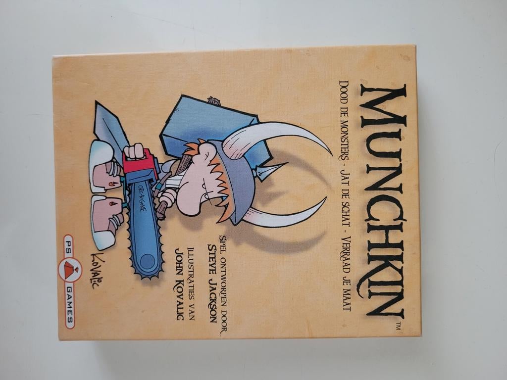 Munchkin kaartspel compleet, Hobby en Vrije tijd, Ophalen of Verzenden