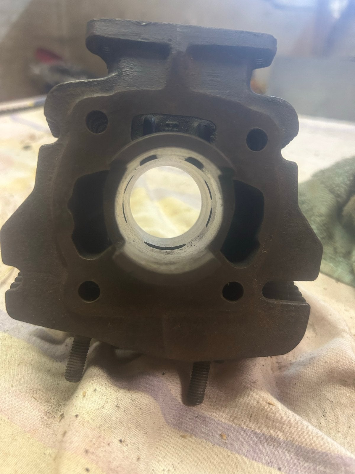Originele Honda HM 166 H cilinder met zuiger, Ophalen of Verzenden, Gebruikt, Cilinder