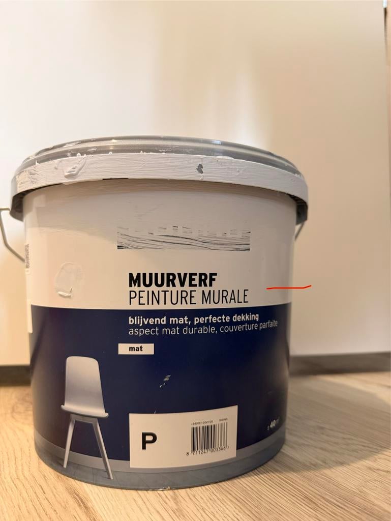 GAMMA Muurverf Mat S1.05.81 (Sikkens 5051), Ophalen, Gebruikt, Overige typen