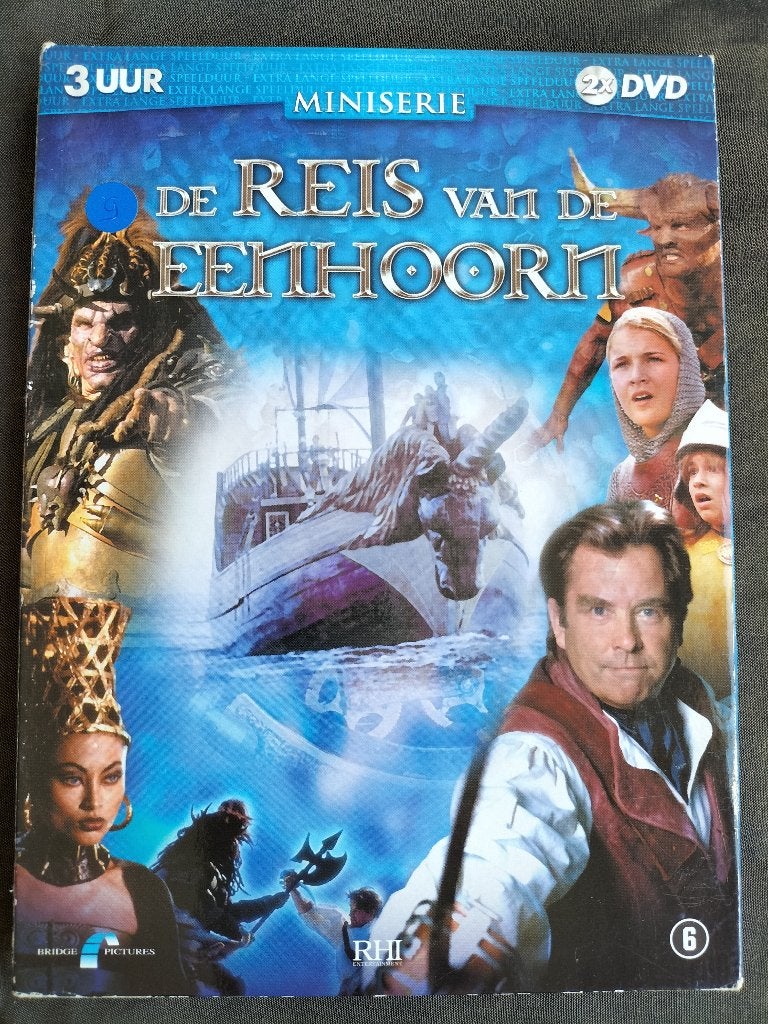 Miniserie - De Reis van de Eenhoorn (2 dvd's), Vanaf 6 jaar, Ophalen of Verzenden, Zo goed als nieuw