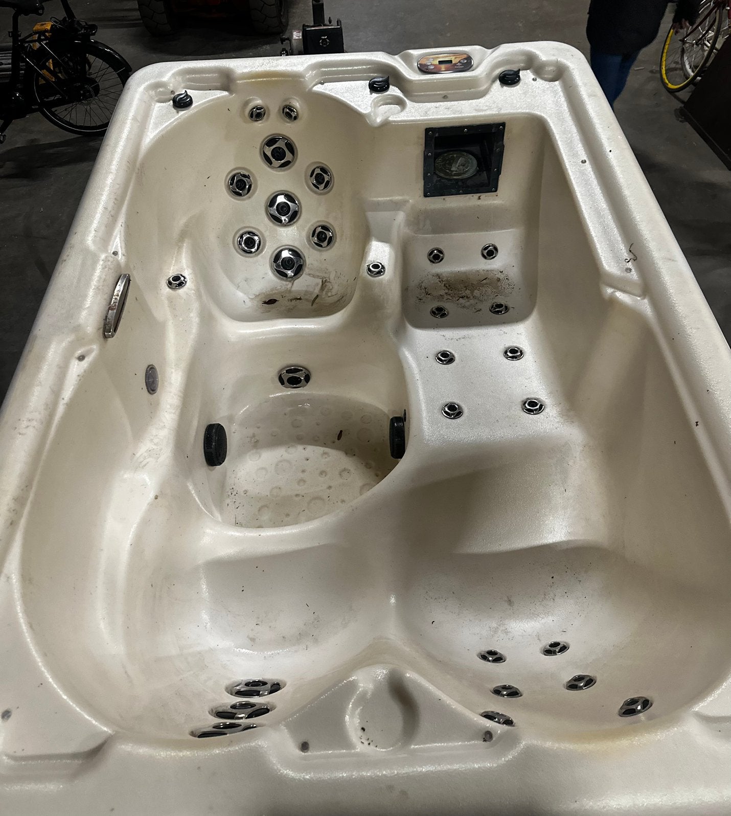 Viking Spa Aurora III jacuzzi, Tuin en Terras, Ophalen, Zo goed als nieuw, Filter
