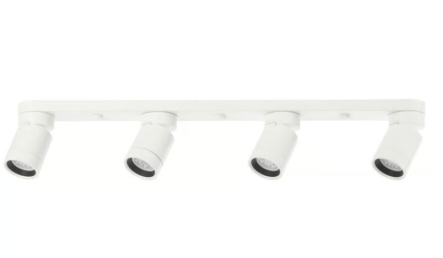 Nieuwe IKEA NYMÅNE plafondlamp, 4 spots, ongeopend, Ophalen, Nieuw, Metaal