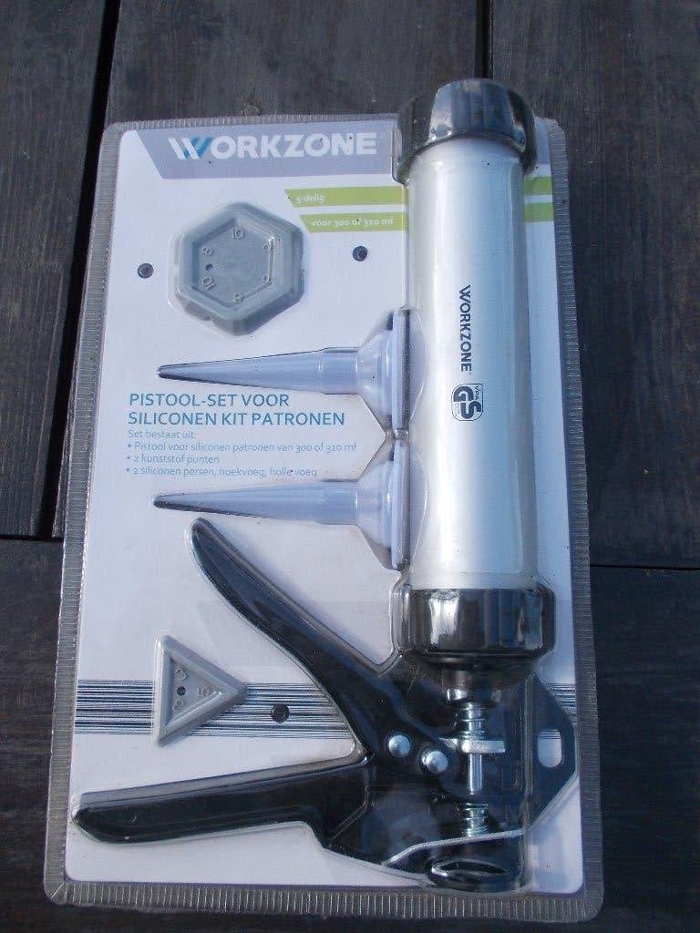 Pistoolset voor siliconenkit patronen., Ophalen, Nieuw