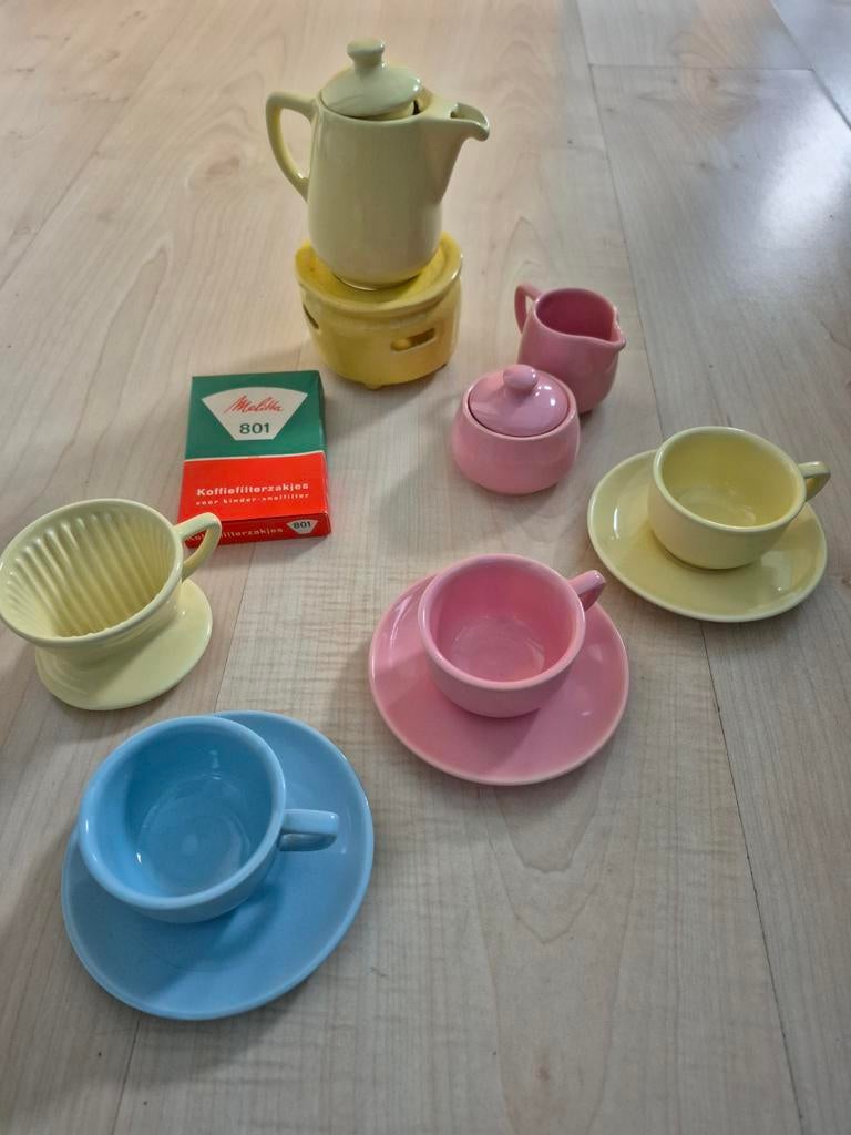 Melitta kinderserviesje, Ophalen of Verzenden