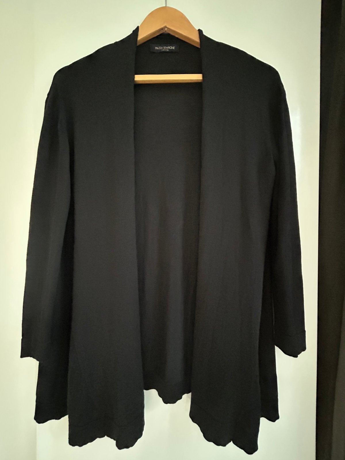 zwart dun vest maat 38/40 PIAZZA SEMPIONE, Ophalen of Verzenden, Zo goed als nieuw, Maat 38/40 (M), Zwart