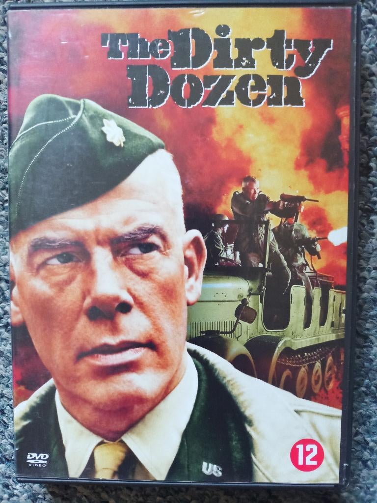 The Dirty Dozen IMDb 7.7 Charles Bronson Lee Marvin, Vanaf 12 jaar, Ophalen of Verzenden, Zo goed als nieuw, Oorlog