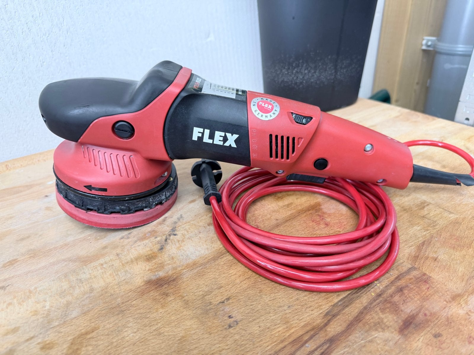 FLEX XFE 7-15 Polijstmachine, Ophalen of Verzenden, Gebruikt, 700 tot 1000 watt, Overige typen