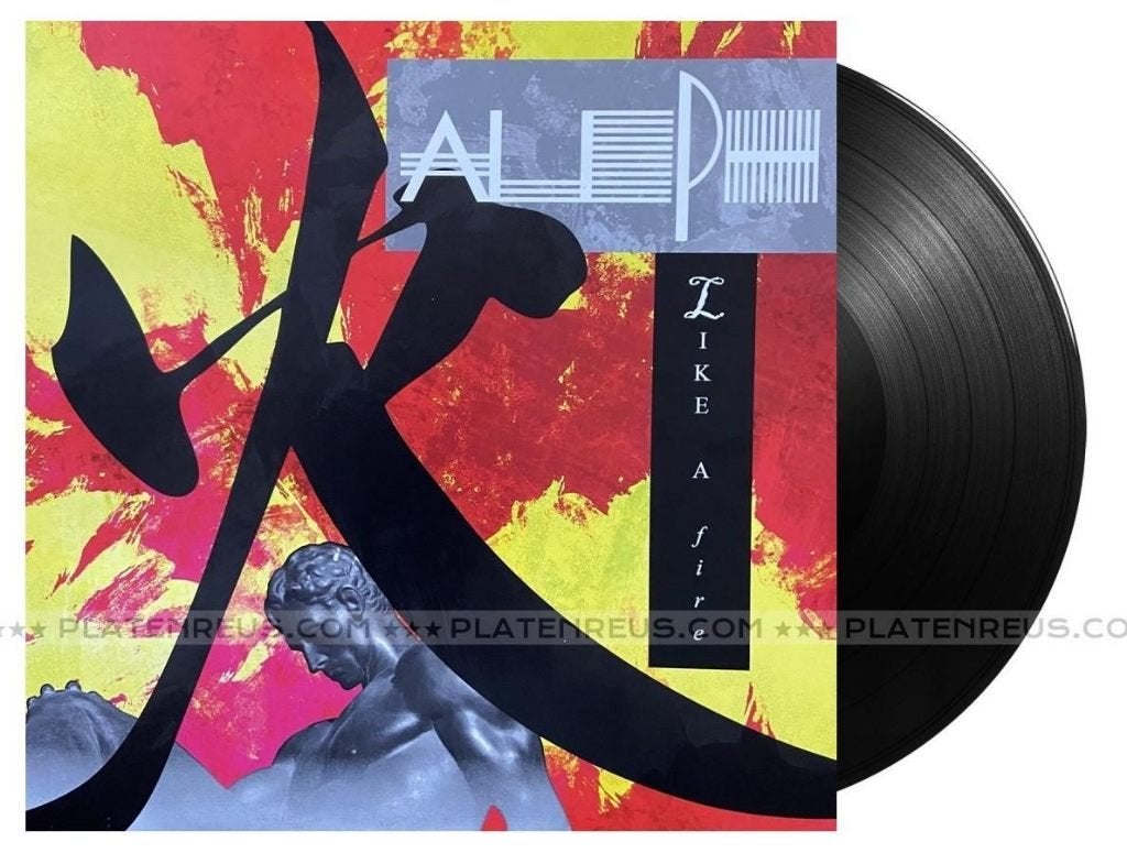 LP Aleph – Like A Fire 12" Maxisingle * Nieuw * Italo, Disco, 12 inch, Nieuw in verpakking, Overige typen