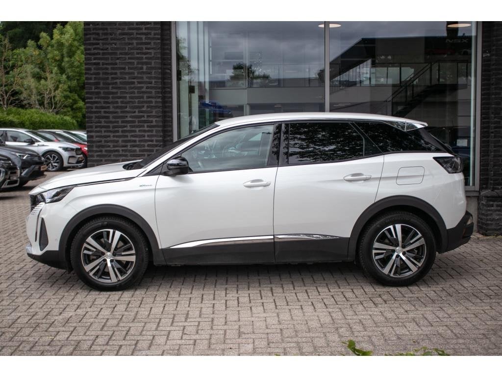 Peugeot 3008 1.6 HYbrid 225 Allure | Camera | Apple Carplay, Auto's, Dealer onderhouden, Euro 6, Leder en Stof, Wit