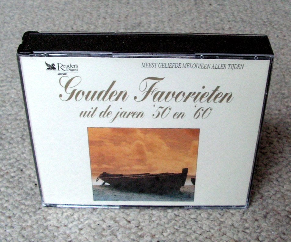 Gouden Favorieten Uit De Jaren '50 En '60 3 CD’s 72 nrs 1994, Inclusief boekje, Ophalen of Verzenden, Zo goed als nieuw, Verzamelalbum