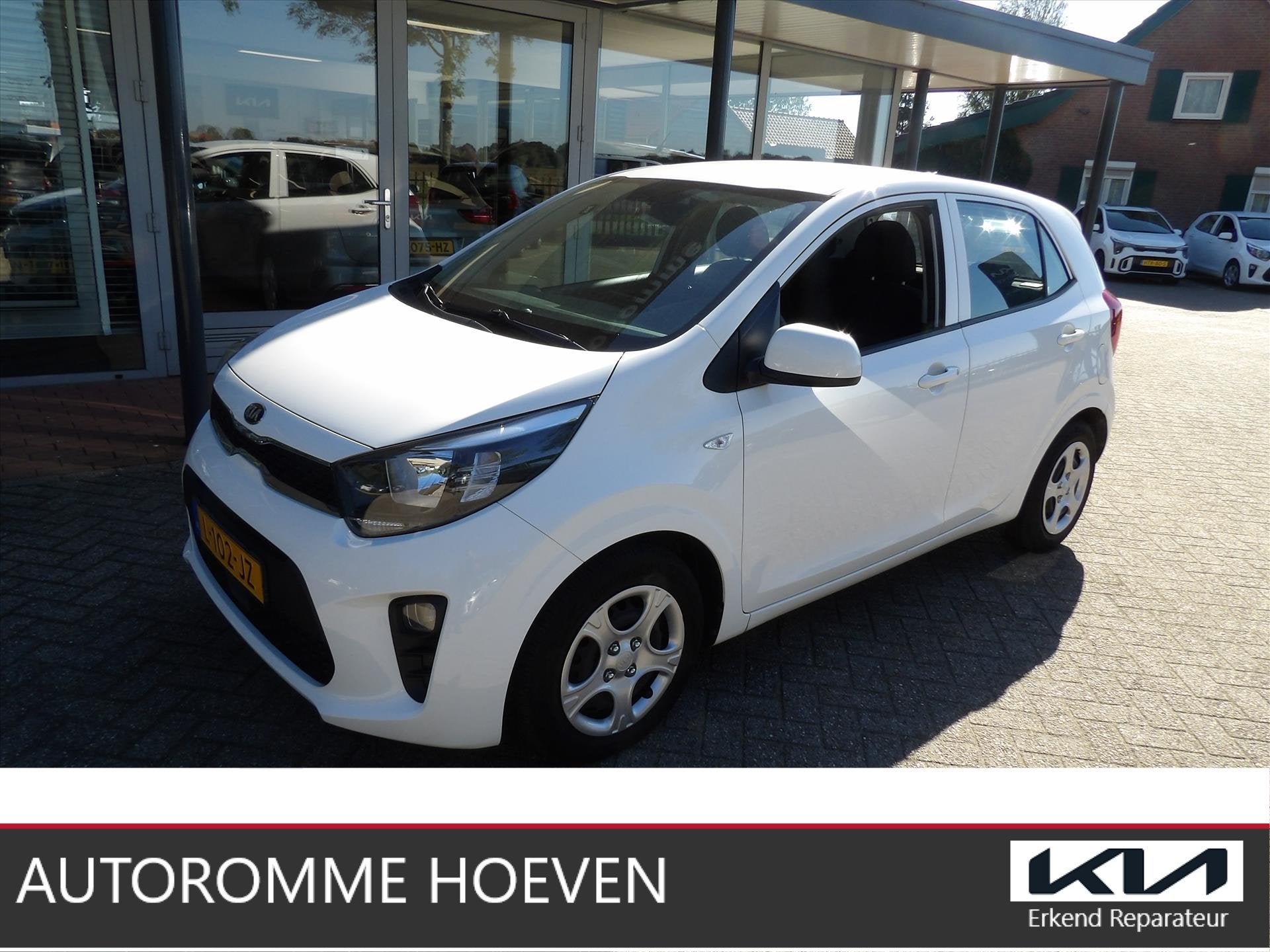 Kia Picanto 1.0 DPi ComfortLine 12.000km Org. Ned., Auto's, 21 km/l, Dealer onderhouden, Stof, Gebruikt