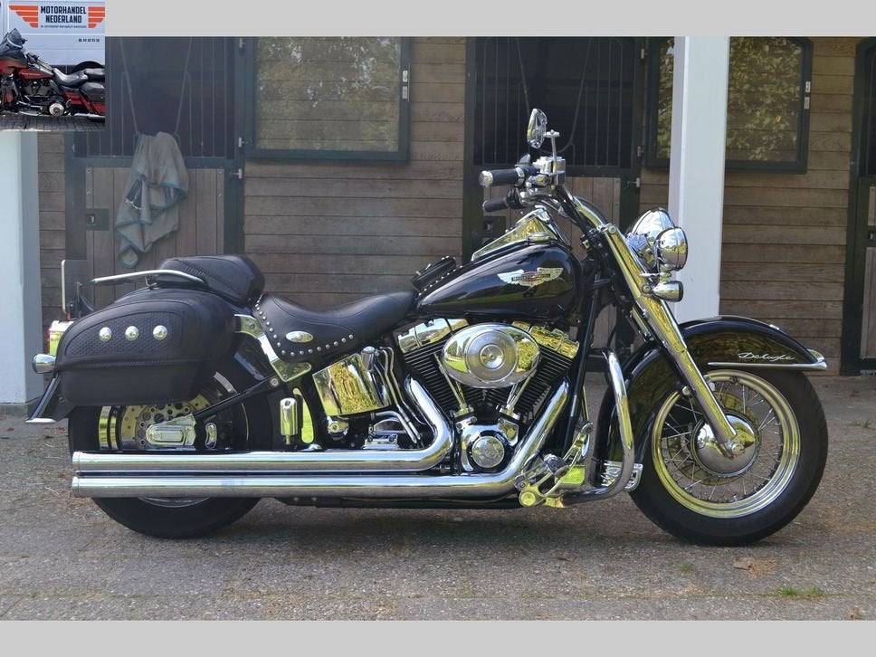 HARLEY-DAVIDSON SOFTAIL DELUXE FLSTN (bj 2005) 25.529 km, 2 cilinders, HARLEY-DAVIDSON, Bedrijf, Onbekend