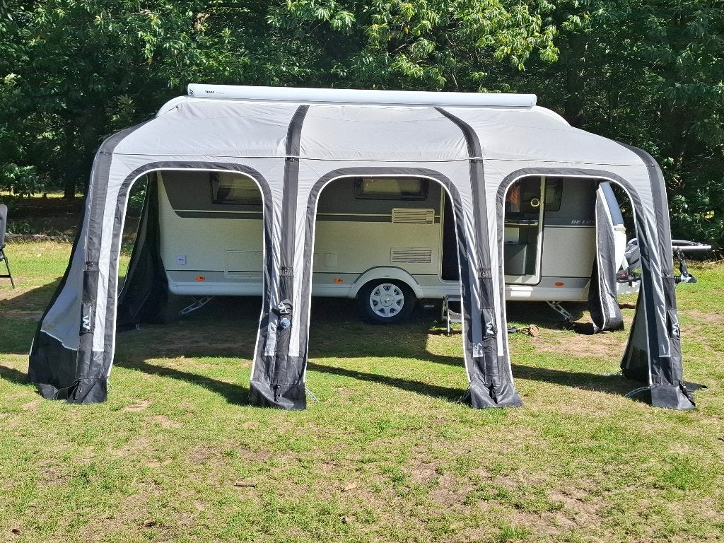 Westfield Ceres 7 caravan voortent, Ophalen, Zo goed als nieuw, Polyester, Overige merken