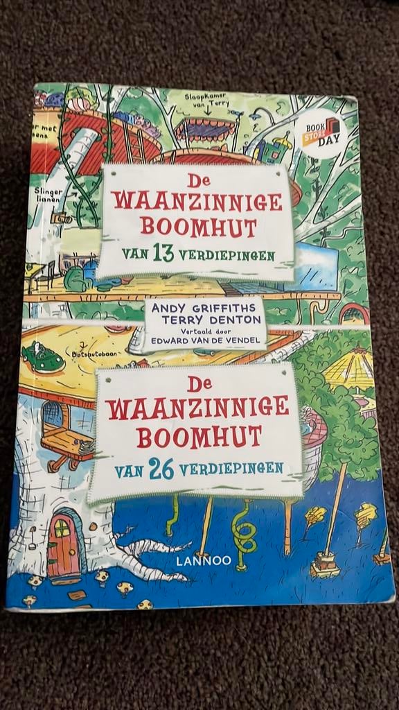 De waanzinnige boomhut 13 en 26 verdiepingen (2 in één), Ophalen of Verzenden, Zo goed als nieuw