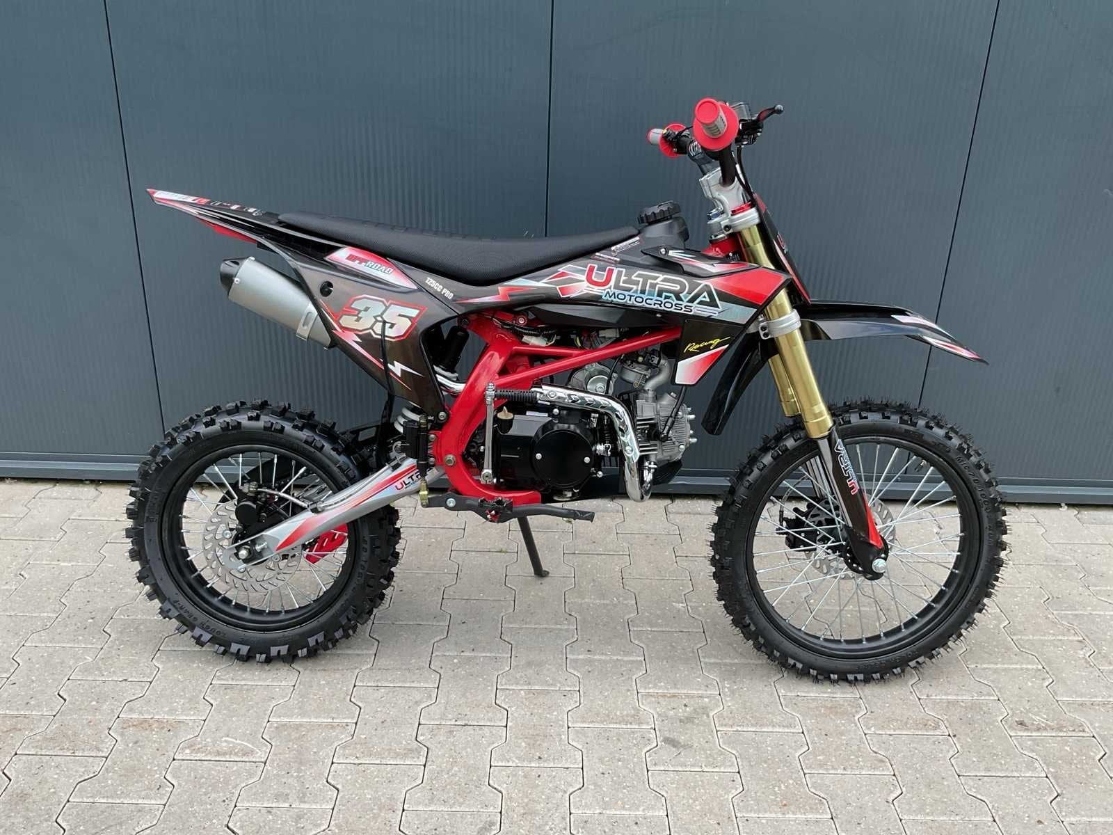 Ultra Motocross 125 CC Crossmotor met elektrische start, Bedrijf, Overig, Ultra Motocross