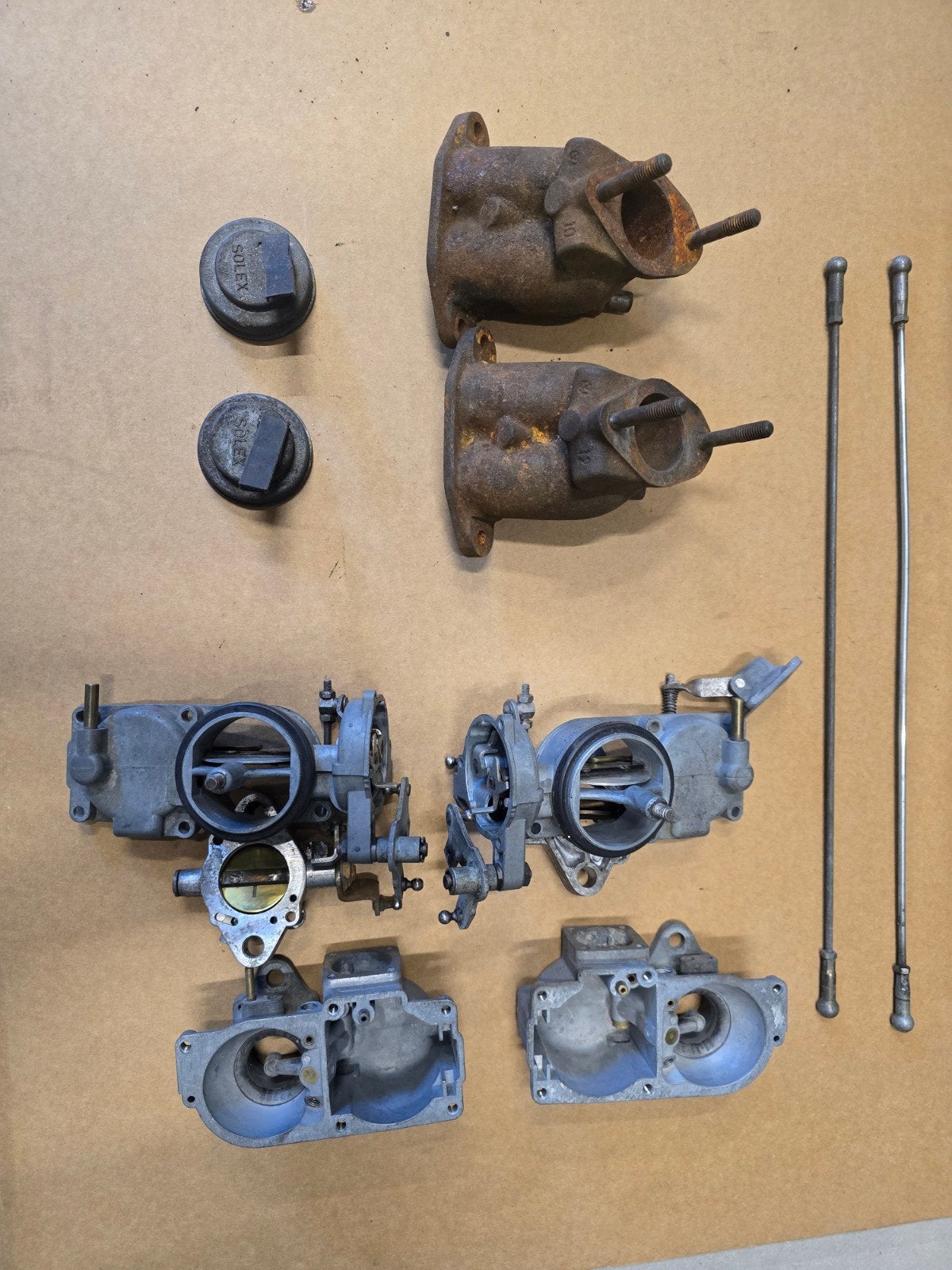 vw Type 3 carburateur delen - Solex 32 PDSIT-3 en 32 PDSIT-2, Ophalen, Vw, Vw@mp.nl, 2651NE