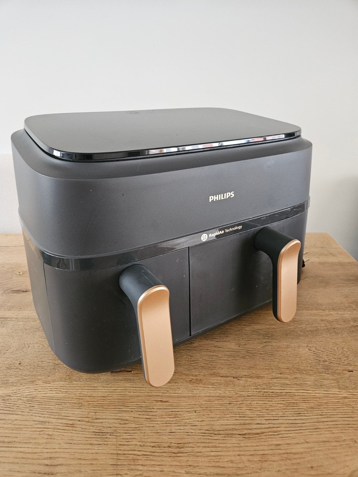 Philips dua basket Airfryer, Witgoed en Apparatuur, Ophalen, Zo goed als nieuw, Airfryer XL, 1500 gram of meer