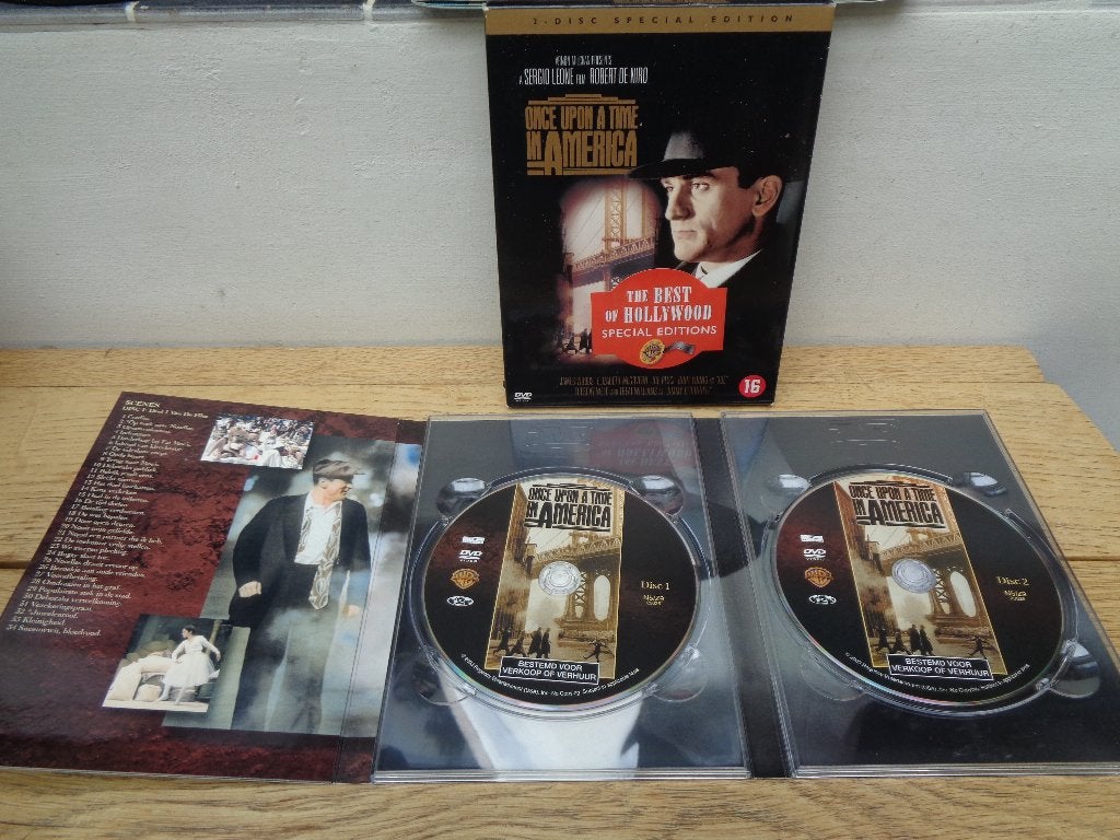 Once Upon a Time in America 2-DVD [met o.a.Robert de Niro], Maffia en Misdaad, Gebruikt, Vanaf 16 jaar, Verzenden