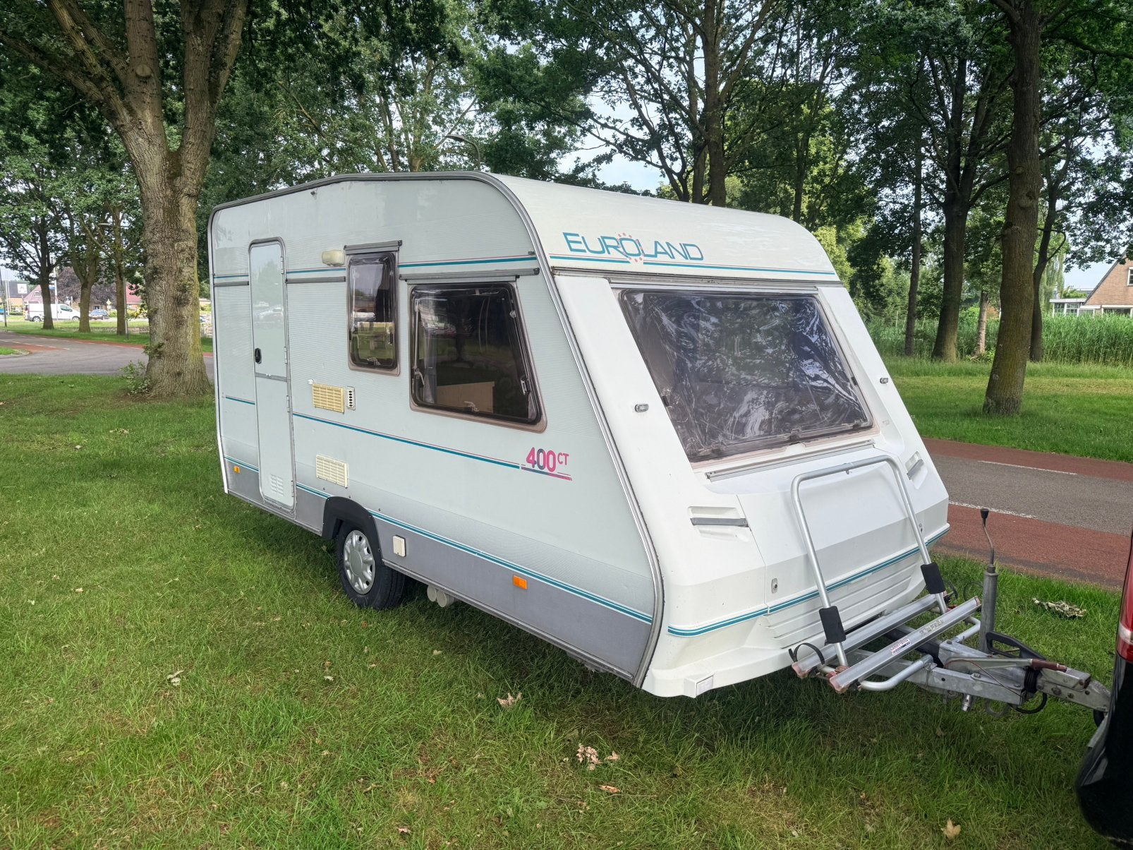 Euroland beyerland 400 ct # 1994 # stapelbed # voortent#, Koelkast, Treinzit, Dwarsbed, Particulier